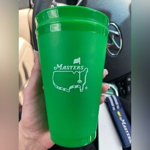 Masters NWT key chain and two masters cups